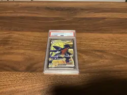 2025 Pokemon Dri En-Destined Rivals Cynthia's Garchomp Ex #215 Ultra Rare PSA 9 - Image 1