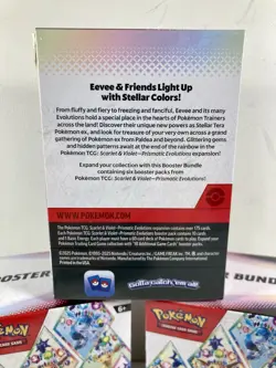 (LOT OF 3) Pokemon TCG SV8.5 S&V Prismatic Evolutions Booster Bundle Box NEW! - Image 2