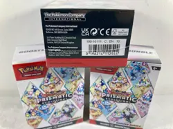 (LOT OF 3) Pokemon TCG SV8.5 S&V Prismatic Evolutions Booster Bundle Box NEW! - Image 3