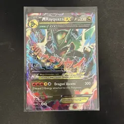 Pokemon M Rayquaza EX Roaring Skies 61/108 Ultra Rare Holo 230 HP - Image 3