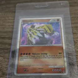 Pokemon Groudon Shiny Holo Rare SL4 Call of Legends MP/HP - Image 1