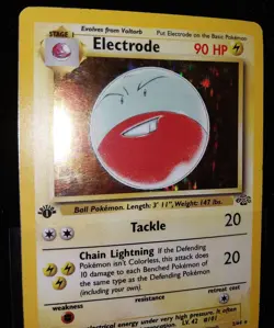 Pokemon TCG 1st Edition Electrode Jungle 2/64 Holo 1999-2000 Wizards Base Set - Image 4