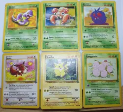 Vintage Pokemon Cards TCG Vintage Base Jungle Team Rocket Set Joblot - 40 Cards - Image 3