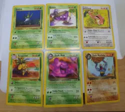 Vintage Pokemon Cards TCG Vintage Base Jungle Team Rocket Set Joblot - 40 Cards - Image 5