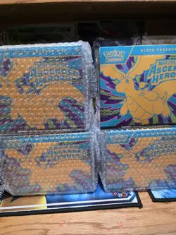 4X Pokemon Ascended Heroes ETB Elite Trainer Box NEW & SEALED **IN HAND** - Image 1