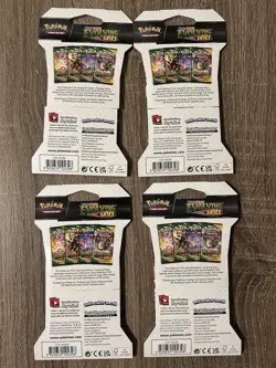 Pokemon Evolving Skies Sleeved Booster Pack Art Set Sealed - Image 2