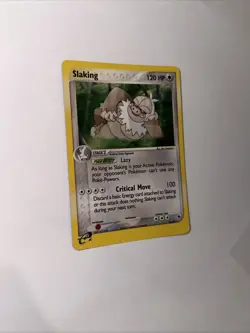 Pokemon Slaking 12/109 Ruby and Sapphire Holo - Image 2