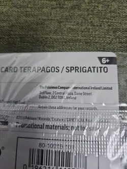 Pokemon TCG Terapagos 161/191 Sprigatito GameStop Promo Stamped Sealed Horizons - Image 2
