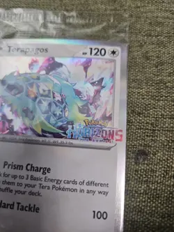 Pokemon TCG Terapagos 161/191 Sprigatito GameStop Promo Stamped Sealed Horizons - Image 4