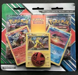 Pokemon Legendary Beasts Blister Entei Raikou Suicune •2 Boosters + Victini Coin - Image 1
