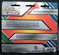 Pokemon Legendary Beasts Blister Entei Raikou Suicune •2 Boosters + Victini Coin - Image 3