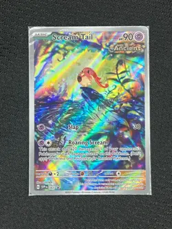 Pokemon SEALED Scream Tail SVP 065 Paradox Rift ETB Full Art Promo Holofoil - Image 1
