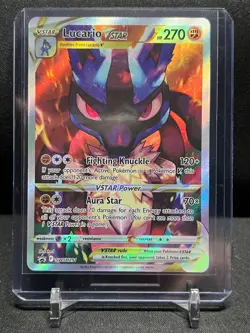 Lucario VSTAR SWSH291 Holo Black Star Promo Pokemon 2021 Sword & Shield - NM - Image 1