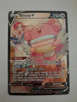 Pokemon TCG Blissey V TG22/TG30 Sword & Shield Silver Tempest NM Full Art - Image 5