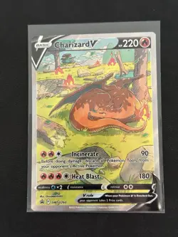 Pokemon Charizard V SWSH: Sword & Shield Promo SWSH260 Holo Basic 220HP English - Image 1