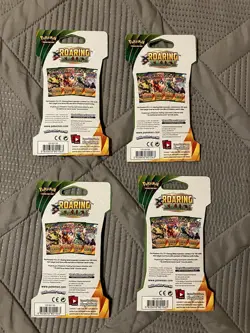 Pokemon XY Roaring Skies Sleeved Blister Complete Art Set Factory Sealed Mint - Image 2