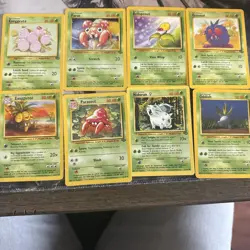 Pokemon lot TCG, Vintage, rare, Jungle, Exeggcute, Grass type - Image 1