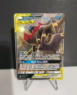 Pokemon TCG Umbreon & Darkrai GX SM Unified Minds 125/236 2019 Mint Condition - Image 2