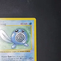 Pokemon TCG Poliwag Base Set 59/102 1st Edition MP - Image 3