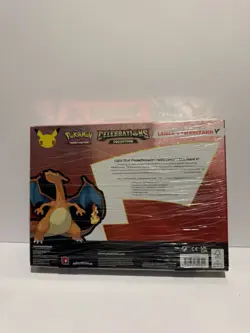 Pokemon TCG: Celebrations Collection Box Lance's Charizard V - New Sealed - Image 2
