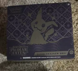Nintendo Pokemon TCG Scarlet & Violet Paldean Fates Elite Trainer Box - 9 Packs 820650856181 - Image 1