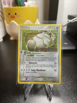 Pokemon TCG Slaking EX Deoxys 15/107 Reverse Holo Rare - Image 1