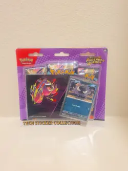 Pokemon Ascended Heroes MEGA EVOLUTION Tech Sticker Collection Booster Pack TCG - Image 1