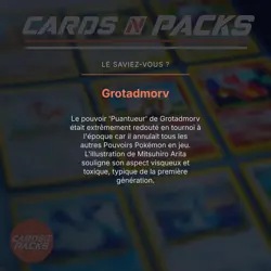 Carte Pokemon Grotadmorv 13/62 Holo Fossile Edition 1 PSA 8 ✨ - Image 4