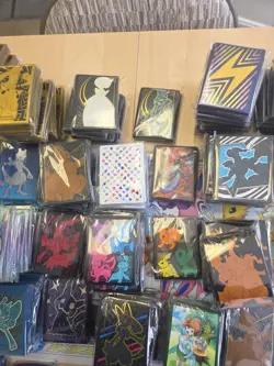 Lot of 110 Sealed Pokemon ETB 65 Count Sleeves Evolving Skies Prismatic 151 ETC - Image 4