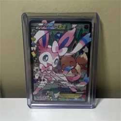 Pokemon Sylveon EX Full Art Holo Ultra Rare RC32-32 Generations English - Image 1