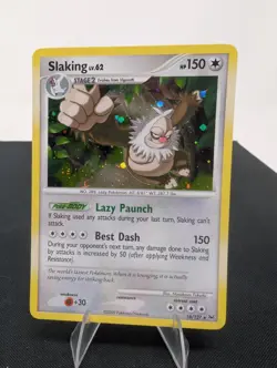 Slaking ⭐ 16/127 Holo Rare Platinum 2009 Pokemon NM - Image 1