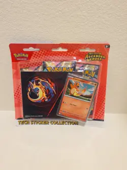 Pokemon ASCENDED HEROES TECH STICKER COLLECTION TCG Booster Pack MEGA EVOLUTION - Image 1