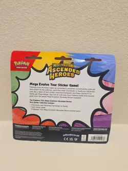 Pokemon ASCENDED HEROES TECH STICKER COLLECTION TCG Booster Pack MEGA EVOLUTION - Image 2