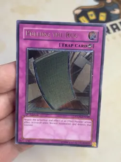 Pulling The Rug STON-EN060 Ultimate Rare 1st Edition YuGiOh! NM EURO Print - Image 2