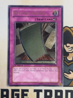 Pulling The Rug STON-EN060 Ultimate Rare 1st Edition YuGiOh! NM EURO Print - Image 3