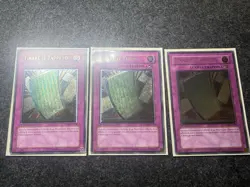 Yu-Gi-Oh! TCG Pulling the Rug STON-IT060 Ultimate Rare 1st Edition 3x - Image 1