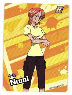 Nami R OP-KDAD1-044 One Piece Anime TCG CCG Anime Card - Image 1