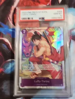 2024 One Piece St18 English #005 Luffy-Tarou PSA 10 - Image 3