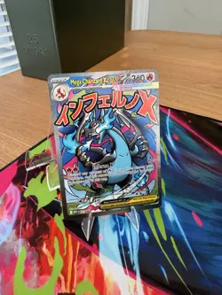 Mega Charizard X ex 023 MEP Black Star Promo Pokemon Phantasmal Flames UPC - Image 1