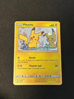 Pikachu SM162 Holo - SM Black Star Promos NM-Mint Pokemon SM Black Star P - Image 1
