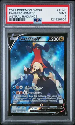 Pokemon Garchomp V Astral Radiance TG23/TG30 PSA 9 Mint - Image 1