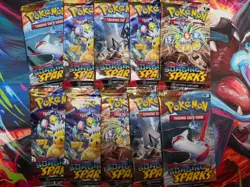 10x Lot Pokemon TCG Surging Sparks Loose Booster Packs New & Factory Sealed - Image 1