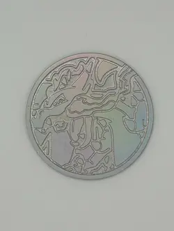 Mega Charizard X EX Ultra Premium Collection Silver Metal Coin 2025 Pokemon - Image 1