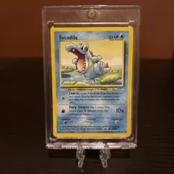 Pokemon Neo Genesis Totodile 81/111 Near Mint - Image 1