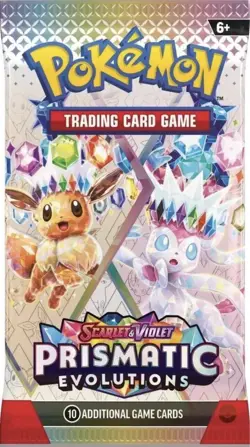 Pokemon TCG Prismatic Evolutions Booster Pack Lot SEALED (60x) - Image 1