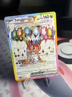 Pokemon TCG Tatsugiri EX 226/191 Surging Sparks Ultra Rare Full Art - Image 1