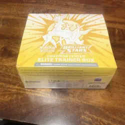 Brilliant Stars Pokemon Center ETB w/ Acrylic Case (sealed) - Image 3