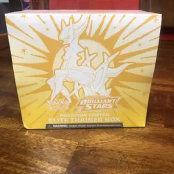 Brilliant Stars Pokemon Center ETB w/ Acrylic Case (sealed) - Image 5