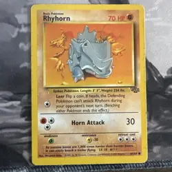 Pokemon lot TCG, Vintage, rare, Jungle, Pikachu, Cubone, Meowth, - Image 2