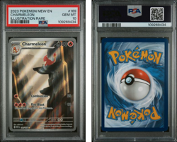 Charmeleon 169/165 Illustration Rare Holo PSA 10 Pokemon 151 Scarlet & Violet NM - Image 1